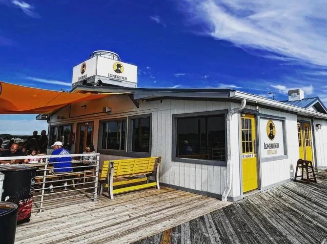 Lonerider at Oak Island
