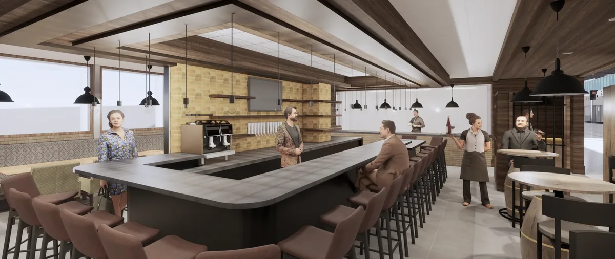 Lonerider at RDU, design rendering