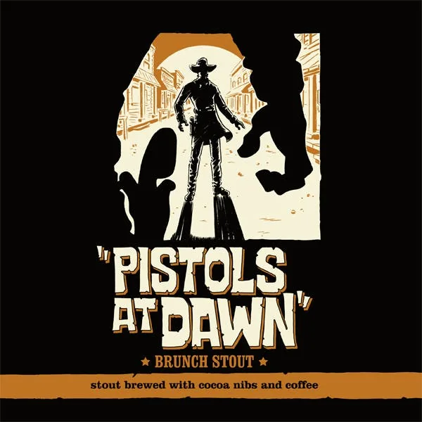 Pistols at Dawn label
