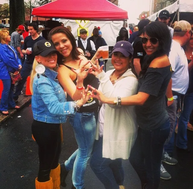 Festival day with the Band of Outlaws