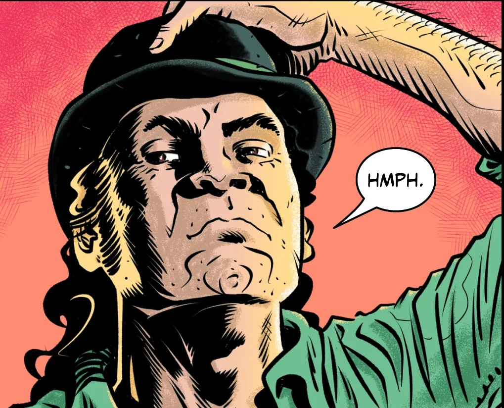 The undertaker: "Hmph."